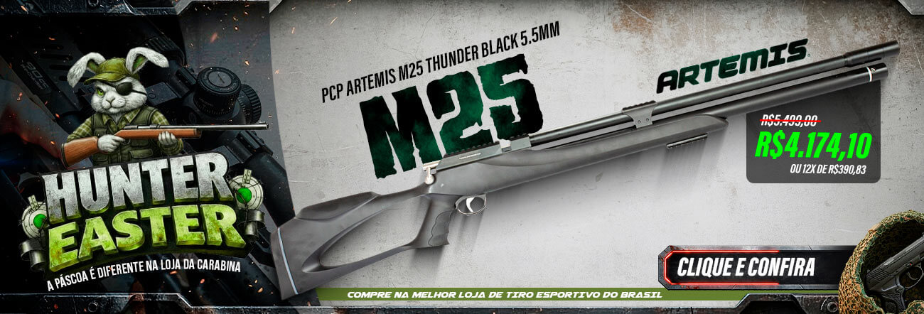 PCP Artemis M25 Thunder Black 5.5mm